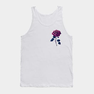 Vintage rose. Tank Top